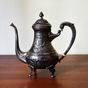 Старинный арабский серебряный чайник купить в Украине 