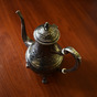 Antique arabic silver teapot 