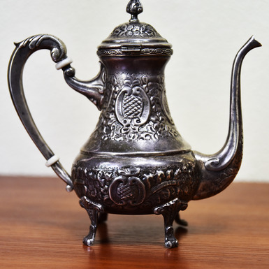  арабский серебряный чайник купить в Украине 