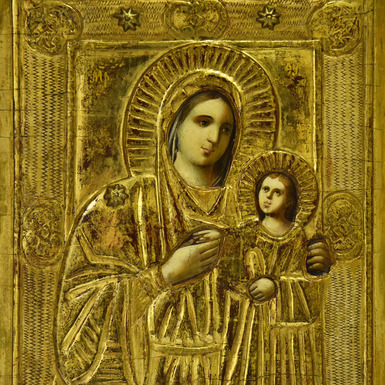 Раритетна ікона Божа Матір купити в Україні 