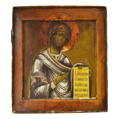 Раритетна ікона Божої Матері (чинна) з деісусного чину купити в Україні в онлайн магазині