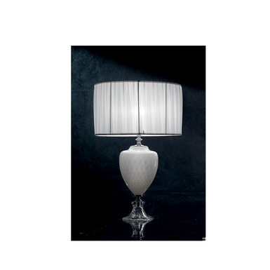 Buy a large Pluton-White table lamp from Euroluce Lampadari in Ukraine