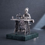 Handmade silver figure "Grandmother of the dressmaker" - buy in the online gift store