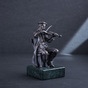 Срібна фігура ручної роботи "Скрипаль" - купити в інтернет магазині подарунків