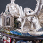Серебряная солонка ручной работы "Сальера" Бенвенуто Челлини - купить в интернет 