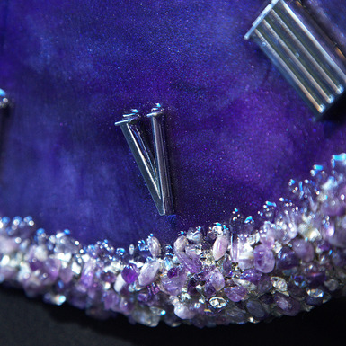Настенные часы «Фиолетовая сказка» - купить в интернет 