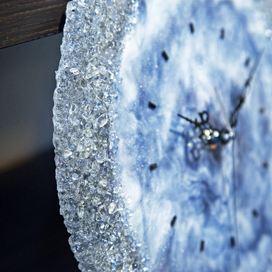 Wall clock "Crystal Tenderness" - buy in the online gift 