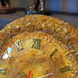 Wall clock with citrine - buy in online gift