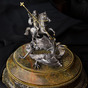 an exclusive gift the figurine "George the Victorious" made of brass buy in Ukraine in the online store