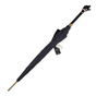 Чорний парасолька-тростина зі Сваровські
