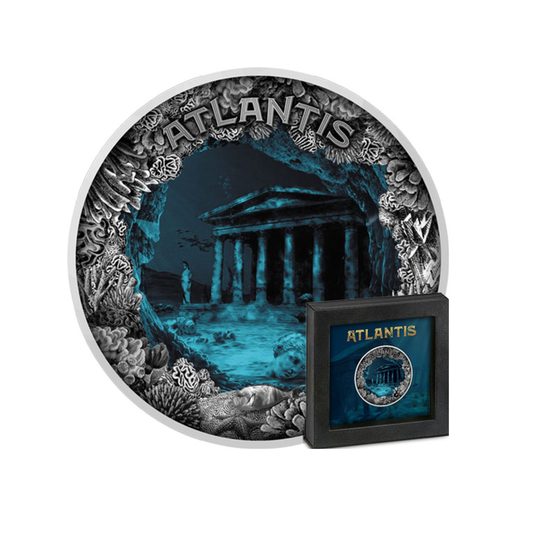 Серебряная монета: Атлантида
