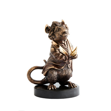 Бронзовая статуэтка «Крыса» от ювелирного бренда Vizuri - купить в интернет магазине подарков