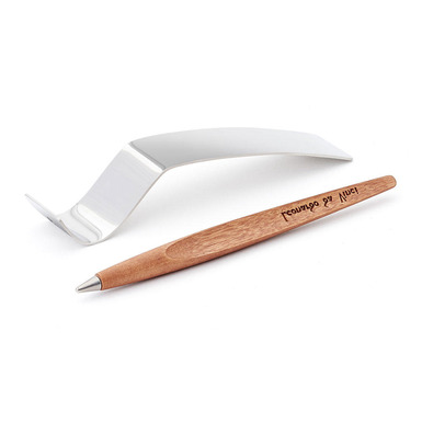 вечная ручка динамической формы в виде гусиного пера купить в Украине в онлайн магазине