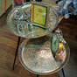 Декоративний металевий столик - купити в інтернет магазині подарунків в Україні