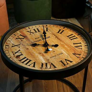 An original set of tables with a clock - buy in an online