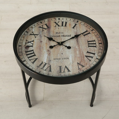  tables with a clock - buy in an online 