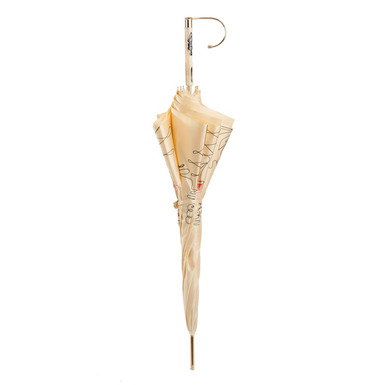 Romantic women's umbrella “Ivory Sketch” by Pasotti - buy in online gift store 