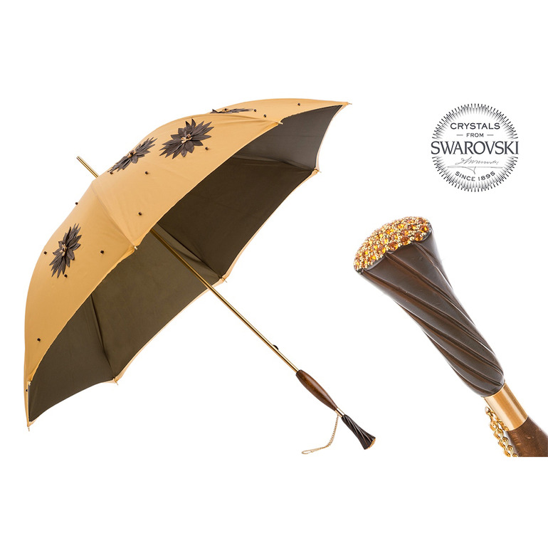 Женский зонт-трость «Sunflowers» от Pasotti - купить в интернет магазине подарков в Украине