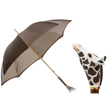 Оригинальный женский зонт «Giraffe»  от Pasotti - купить в интернет магазине подарков в Украине