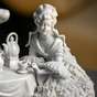 an exclusive gift a rare statuette "Tea Party" buy  in the online store