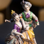эксклюзивный подарок антикварная статуэтка «Игра на виолончели» купить 