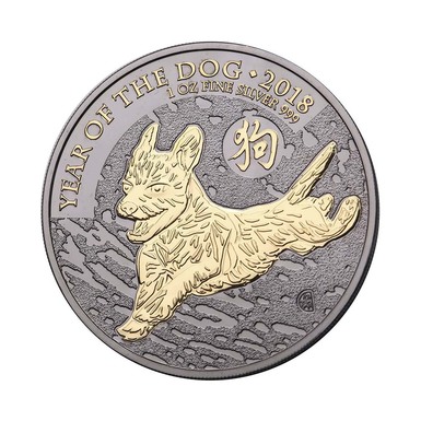 Монета с псом