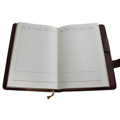 Leather diary "Diplomat" buy 