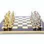 Renaissance chess set in red from Manopoulos - buy in the online 