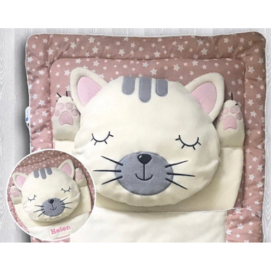Дитячий спальний мішок «Sweet kitty» подарунок купити в Україні в онлайн магазині