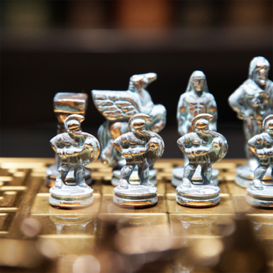 Шахматы «Спартанский воин» от Manopoulos - купить в интернет магазине 