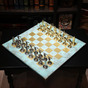 Красивые шахматы «Дискобол» в футляре от Manopoulos 