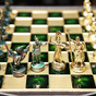 Купити набір шахів «Грецька міфологія Green» від Manopoulos в Україні