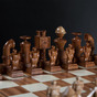 Оригинальные шахматы "Нефтянники" от Kadun - купить в интернет магазине подарков 