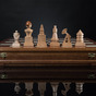 Оригинальные шахматы "Нефтянники" от Kadun - купить в интернет