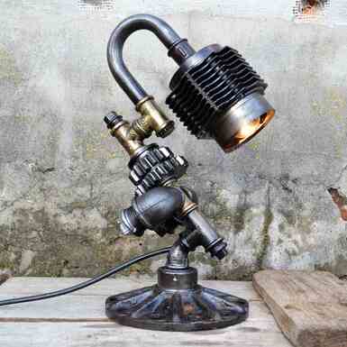 Купити настільну лампу в стилі стімпанк від DESIGNER LIGHT в Україні