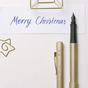 Gift set of pens “GOLD” for calligraphy from FABER-CASTELL - buy in the online gift 