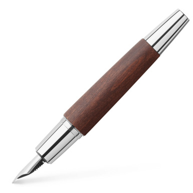 перьевая ручка e motion pearwood dark brown