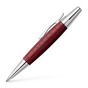 шариковая ручка с узором в красном оттенке