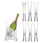 LSA INTERNATIONAL champagne set “Moya” 