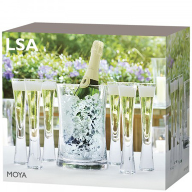  champagne set “Moya”