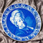Декоративна тарілка «Портрет чоловіка в тюрбані» Делфт, Голландія, 1950-1960 рр - придбати в інтернет магазині 