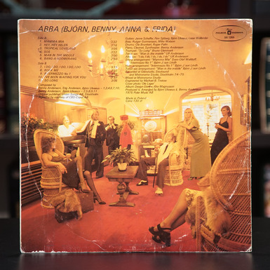 Buy a vinyl record with songs of the ABBA group 