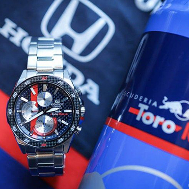 Чоловічий годинник від японського бренду Casio EDIFICE EFR-S567TR-2AER - придбати в інтернет магазині подарунків 