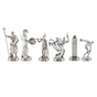 серебряные фигурки-боги для шахмат 