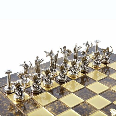 elite chess set Manopoulos