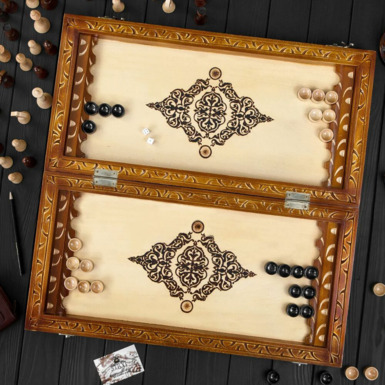 деревянные шахматы