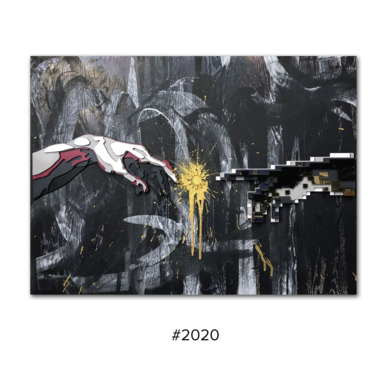 деревянная 3d картина #2020