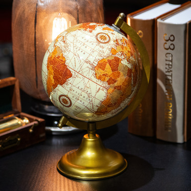 декоративный глобус вокруг света