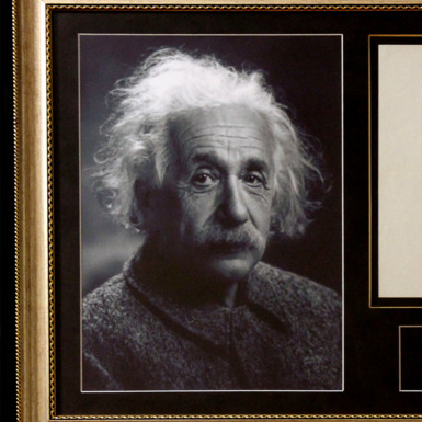 купить автограф эйнштейна