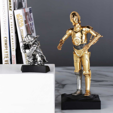 статуэтка золотой дроид